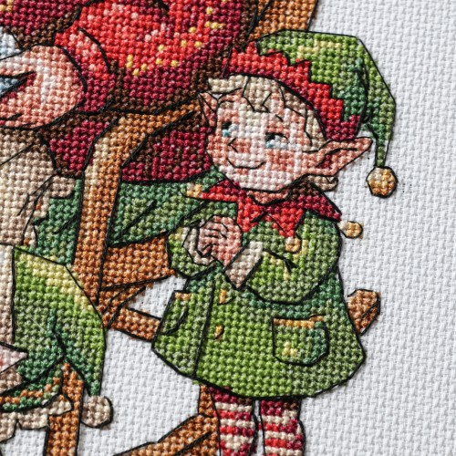 Cross-stitch kits Grandma's Treats (Winter tale), AH-346  від Абрис Арт - купити з доставкою ✿ Найкраща ціна від виробника ✿ Оптом та в роздріб ✿ Придбати Big kits for cross stitch embroidery