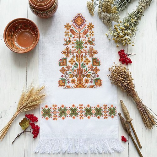 Cross-stitch kits Ryshnyk "Charm for the Home" (Ethnic themes), AHE-004  від Абрис Арт - купити з доставкою ✿ Найкраща ціна від виробника ✿ Оптом та в роздріб ✿ Придбати Cross Stitch Towel Kits