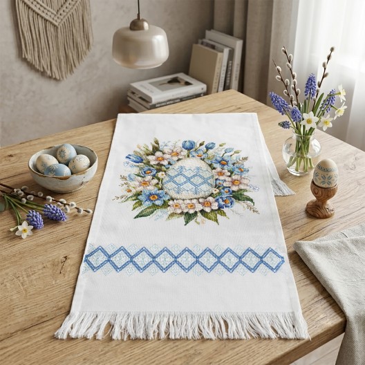Cross-stitch kits Rushnyk "Easter mood" (Easter Scenes) Cross-stitch kits Rushnyk "Easter mood" (Easter Scenes)