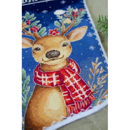 DIY Cross-stitch boot kit Santa’s Helper (Winter tale), AHH-002 від Абрис Арт - купити з доставкою ✿ Найкраща ціна від виробника ✿ Оптом та в роздріб ✿ Придбати Наборы-сапожки для вышивки крестом DIY Cross-stitch boot kit Santa’s Helper (Winter tale), AHH-002 від Абрис Арт - купити з доставкою ✿ Найкраща ціна від виробника ✿ Оптом та в роздріб ✿ Придбати Наборы-сапожки для вышивки крестом