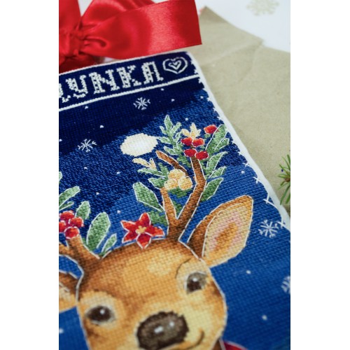 DIY Cross-stitch boot kit Santa’s Helper (Winter tale), AHH-002 від Абрис Арт - купити з доставкою ✿ Найкраща ціна від виробника ✿ Оптом та в роздріб ✿ Придбати Наборы-сапожки для вышивки крестом DIY Cross-stitch boot kit Santa’s Helper (Winter tale), AHH-002 від Абрис Арт - купити з доставкою ✿ Найкраща ціна від виробника ✿ Оптом та в роздріб ✿ Придбати Наборы-сапожки для вышивки крестом