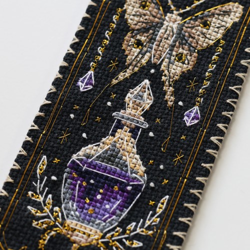 Cross-stitch kits Bookmark "Mystic elixir" (Fantasy)