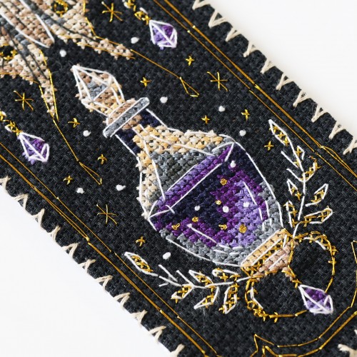 Cross-stitch kits Bookmark "Mystic elixir" (Fantasy)