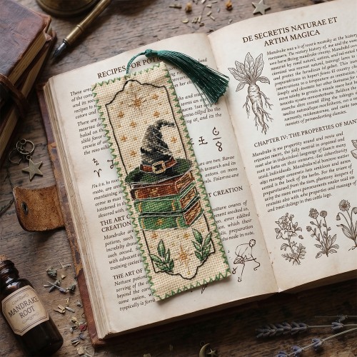 Cross-stitch kits Bookmark "Power of three" (Fantasy)