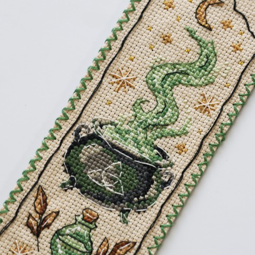 Cross-stitch kits Bookmark "Power of three" (Fantasy)