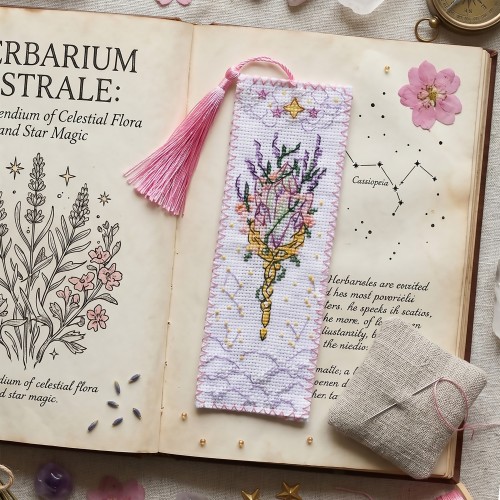 Cross-stitch kits Bookmark "Celestial Watch" (Fantasy)