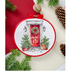 Cross-stitch kits Festive welcome (Winter tale)