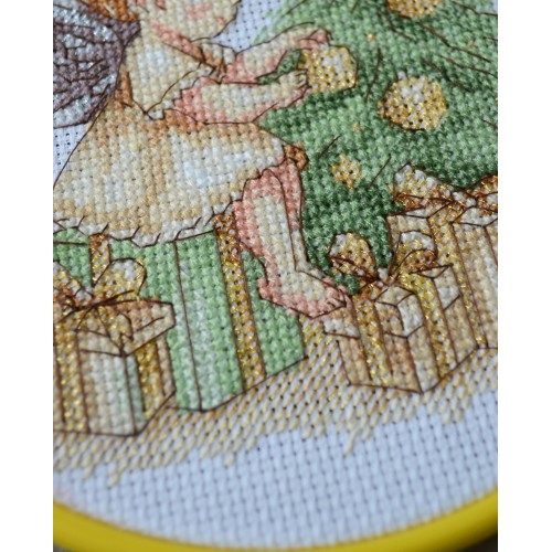 Cross-stitch kits Little Christmas Angel (Winter tale)