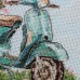 Cross-stitch kits Moped ride (Transport), AHM-098  від Абрис Арт - купити з доставкою ✿ Найкраща ціна від виробника ✿ Оптом та в роздріб ✿ Придбати Kits-miniature for cross stitch