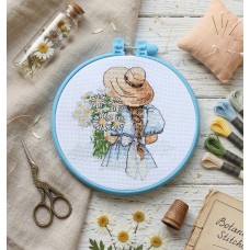 Cross-stitch kits Daisies for her (Romantic Stories)