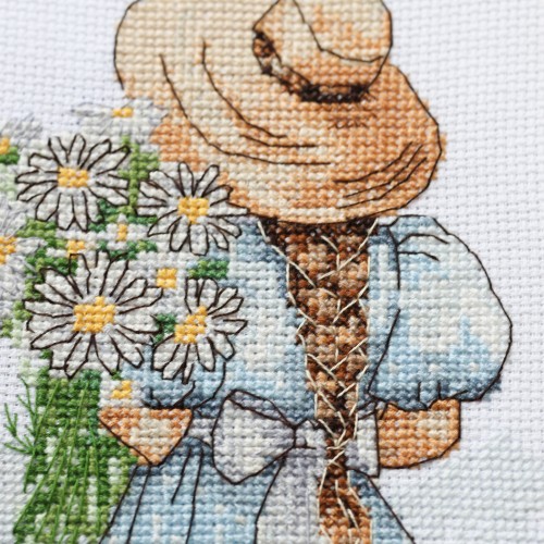 Cross-stitch kits Daisies for her (Romantic Stories), AHM-099  від Абрис Арт - купити з доставкою ✿ Найкраща ціна від виробника ✿ Оптом та в роздріб ✿ Придбати Kits-miniature for cross stitch