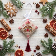 Cross-stitch kits three-dimensional decoration Christmas Treat (Winter tale)