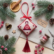 Cross-stitch kits three-dimensional decoration Festive little angel (Winter tale)