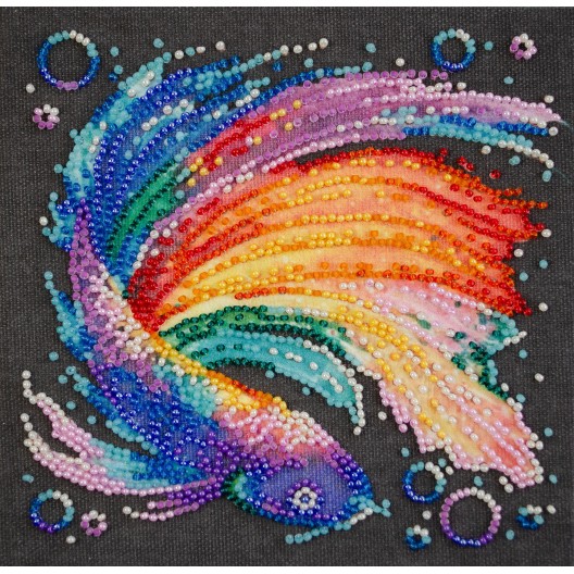 Mini Bead embroidery kit Variegated