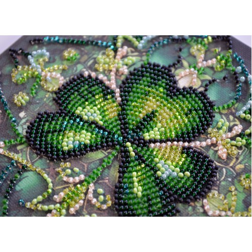 Main Bead Embroidery Kit Lucky kaleidoscope, AM-251  від Абрис Арт - купити з доставкою ✿ Найкраща ціна від виробника ✿ Оптом та в роздріб ✿ Придбати Sets-mini-for embroidery with beads on canvas