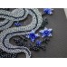 Mini Bead embroidery kit Silver serpentine (Deco Scenes)