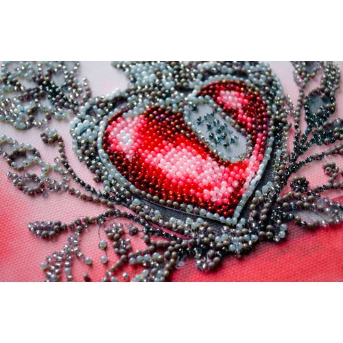 Mini Bead embroidery kit Love potion, AM-259  від Абрис Арт - купити з доставкою ✿ Найкраща ціна від виробника ✿ Оптом та в роздріб ✿ Придбати Sets-mini-for embroidery with beads on canvas