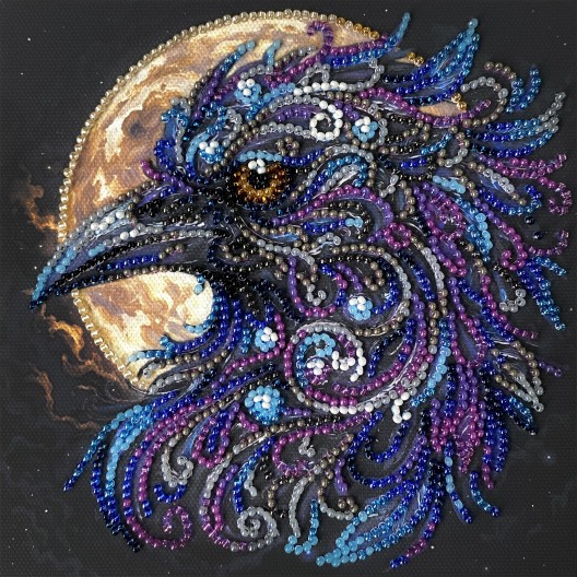 Mini Bead embroidery kit Amber gaze (Animals and birds), AM-270 від Абрис Арт - купити з доставкою ✿ Найкраща ціна від виробника ✿ Оптом та в роздріб ✿ Придбати Sets-mini-for embroidery with beads on canvas Mini Bead embroidery kit Amber gaze (Animals and birds), AM-270 від Абрис Арт - купити з доставкою ✿ Найкраща ціна від виробника ✿ Оптом та в роздріб ✿ Придбати Sets-mini-for embroidery with beads on canvas
