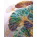 Mid-sized bead embroidery kit Emerald branch