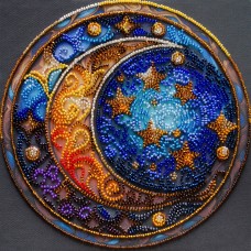 Mid-sized bead embroidery kit Magical dreams (Deco Scenes)