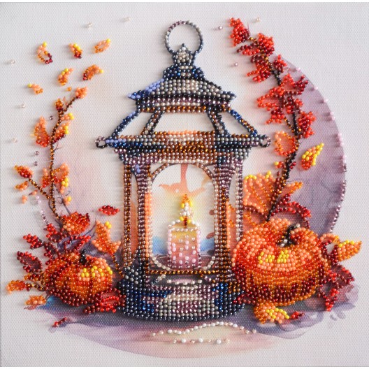 Mid-sized bead embroidery kit Autumn light (Deco Scenes), AMB-109  від Абрис Арт - купити з доставкою ✿ Найкраща ціна від виробника ✿ Оптом та в роздріб ✿ Придбати Sets MIDI for beadwork