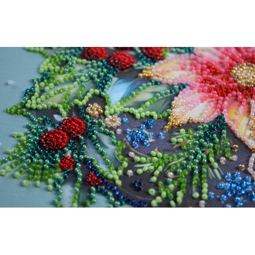 Mid-sized bead embroidery kit Christmas glow (Deco Scenes), AMB-113  від Абрис Арт - купити з доставкою ✿ Найкраща ціна від виробника ✿ Оптом та в роздріб ✿ Придбати Sets MIDI for beadwork