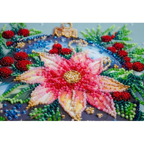 Mid-sized bead embroidery kit Christmas glow (Deco Scenes), AMB-113  від Абрис Арт - купити з доставкою ✿ Найкраща ціна від виробника ✿ Оптом та в роздріб ✿ Придбати Sets MIDI for beadwork