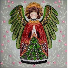 Mid-sized bead embroidery kit Guardian of the Christmas Miracle (Deco Scenes)