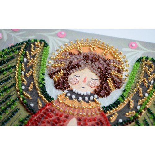 Mid-sized bead embroidery kit Guardian of the Christmas Miracle (Deco Scenes), AMB-114  від Абрис Арт - купити з доставкою ✿ Найкраща ціна від виробника ✿ Оптом та в роздріб ✿ Придбати Sets MIDI for beadwork