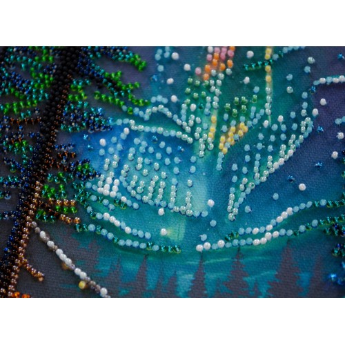 Mid-sized bead embroidery kit Camping under the stars (Deco Scenes), AMB-118  від Абрис Арт - купити з доставкою ✿ Найкраща ціна від виробника ✿ Оптом та в роздріб ✿ Придбати Sets MIDI for beadwork