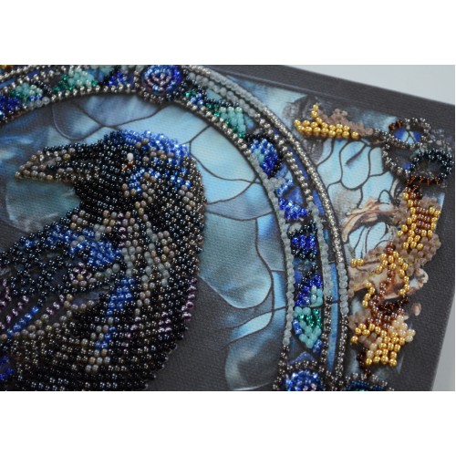 Mid-sized bead embroidery kit Shade of night (Deco Scenes), AMB-120  від Абрис Арт - купити з доставкою ✿ Найкраща ціна від виробника ✿ Оптом та в роздріб ✿ Придбати Sets MIDI for beadwork