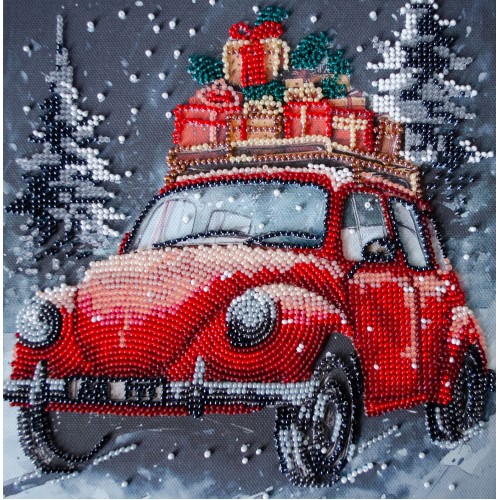 Mid-sized bead embroidery kit Holiday Delivery (Winter tale), AMB-125 від Абрис Арт - купити з доставкою ✿ Найкраща ціна від виробника ✿ Оптом та в роздріб ✿ Придбати Sets MIDI for beadwork Mid-sized bead embroidery kit Holiday Delivery (Winter tale), AMB-125 від Абрис Арт - купити з доставкою ✿ Найкраща ціна від виробника ✿ Оптом та в роздріб ✿ Придбати Sets MIDI for beadwork