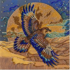 Mid-sized bead embroidery kit Wings of the Desert (Animals)