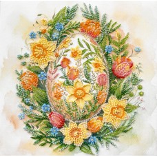 Mid-sized bead embroidery kit Easter Symbol (Easter Scenes)