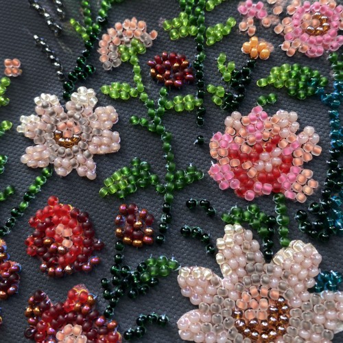 Mid-sized bead embroidery kit Can’t Sleep (Animals and birds), AMB-136  від Абрис Арт - купити з доставкою ✿ Найкраща ціна від виробника ✿ Оптом та в роздріб ✿ Придбати Sets MIDI for beadwork