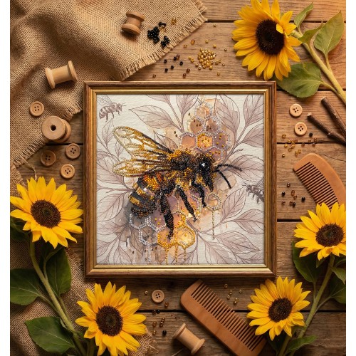 Mid-sized bead embroidery kit Golden honey (Animals and birds), AMB-137 від Абрис Арт - купити з доставкою ✿ Найкраща ціна від виробника ✿ Оптом та в роздріб ✿ Придбати Sets MIDI for beadwork Mid-sized bead embroidery kit Golden honey (Animals and birds), AMB-137 від Абрис Арт - купити з доставкою ✿ Найкраща ціна від виробника ✿ Оптом та в роздріб ✿ Придбати Sets MIDI for beadwork