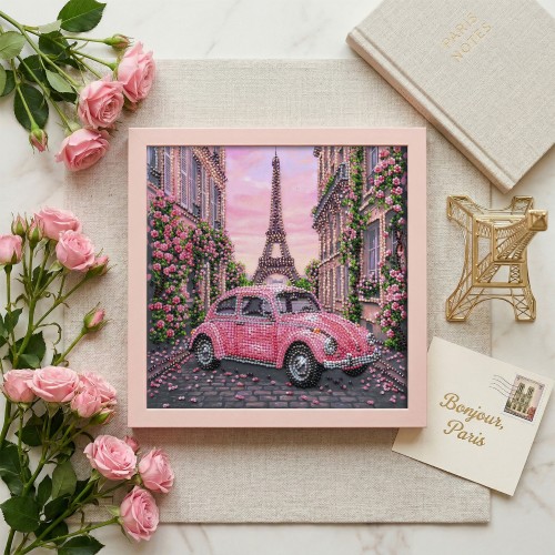 Mid-sized bead embroidery kit La Vie en rose (Transport), AMB-141  від Абрис Арт - купити з доставкою ✿ Найкраща ціна від виробника ✿ Оптом та в роздріб ✿ Придбати Sets MIDI for beadwork