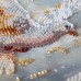 Mid-sized bead embroidery kit Dance of Doves (Animals and birds), AMB-145  від Абрис Арт - купити з доставкою ✿ Найкраща ціна від виробника ✿ Оптом та в роздріб ✿ Придбати Sets MIDI for beadwork