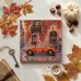 Mid-sized bead embroidery kit Autumn Neighborhood (Transport), AMB-147  від Абрис Арт - купити з доставкою ✿ Найкраща ціна від виробника ✿ Оптом та в роздріб ✿ Придбати Sets MIDI for beadwork