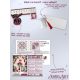 3D Cross Stitch Ornament Kit "Holiday bells"