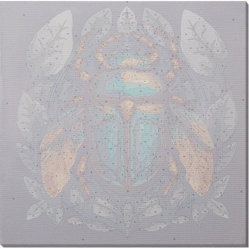 Paint by Numbers Emerald beetle (Animals and birds), APN-001  від Абрис Арт - купити з доставкою ✿ Найкраща ціна від виробника ✿ Оптом та в роздріб ✿ Придбати Картини по номерам