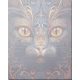 Paint by Numbers Kit on Art Canvas "The look of a witch"
