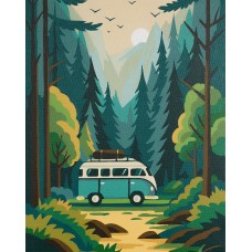 Paint by Numbers Thirst for adventure (Landscapes)