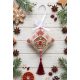 3D Cross Stitch Ornament Kit "Christmas Treat"