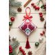 3D Cross Stitch Ornament Kit "Holiday bells"