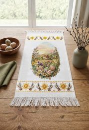 Cross Stitch Kit "Rushnyk «Blooming Easter Egg»"