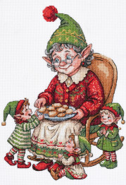 Cross Stitch Kit "Grandma's Treats"