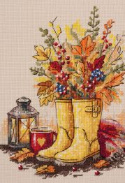 Cross Stitch Kit "As the Rain Falls"