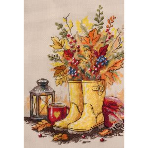 Cross Stitch Kit "As the Rain Falls"