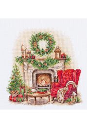 Cross Stitch Kit "Cozy Winter"